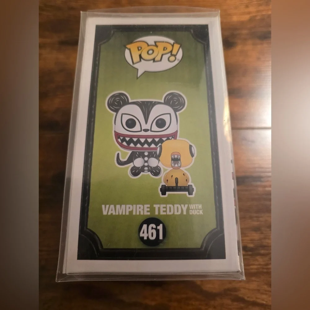 Funko Pop! Vinyl: Disney - Vampire Teddy #461 NEW In Protector - Picture 4 of 4